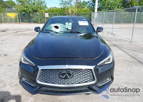 2020 Infiniti Q60 Red Sport 400 z USA, uszkodzony, nr VIN JN1FV7EK4LM400237